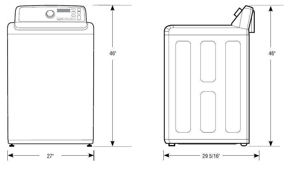 Samsung WA52J8060AW White