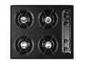 24 Inch Gas Cooktop with 4 Open Burners