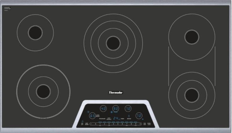 Thermador CET366NS 36 Inch Smoothtop Electric Cooktop