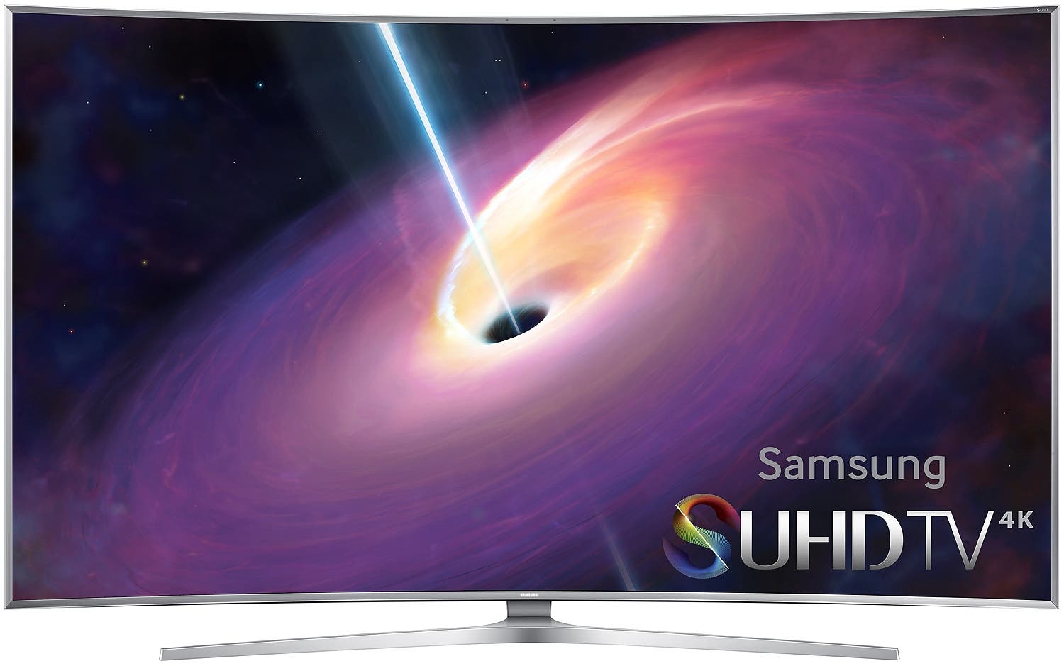 Samsung Electronics UN55JS9000 55" Silver SUHD 4K Curved 3D LED Smart HDTV