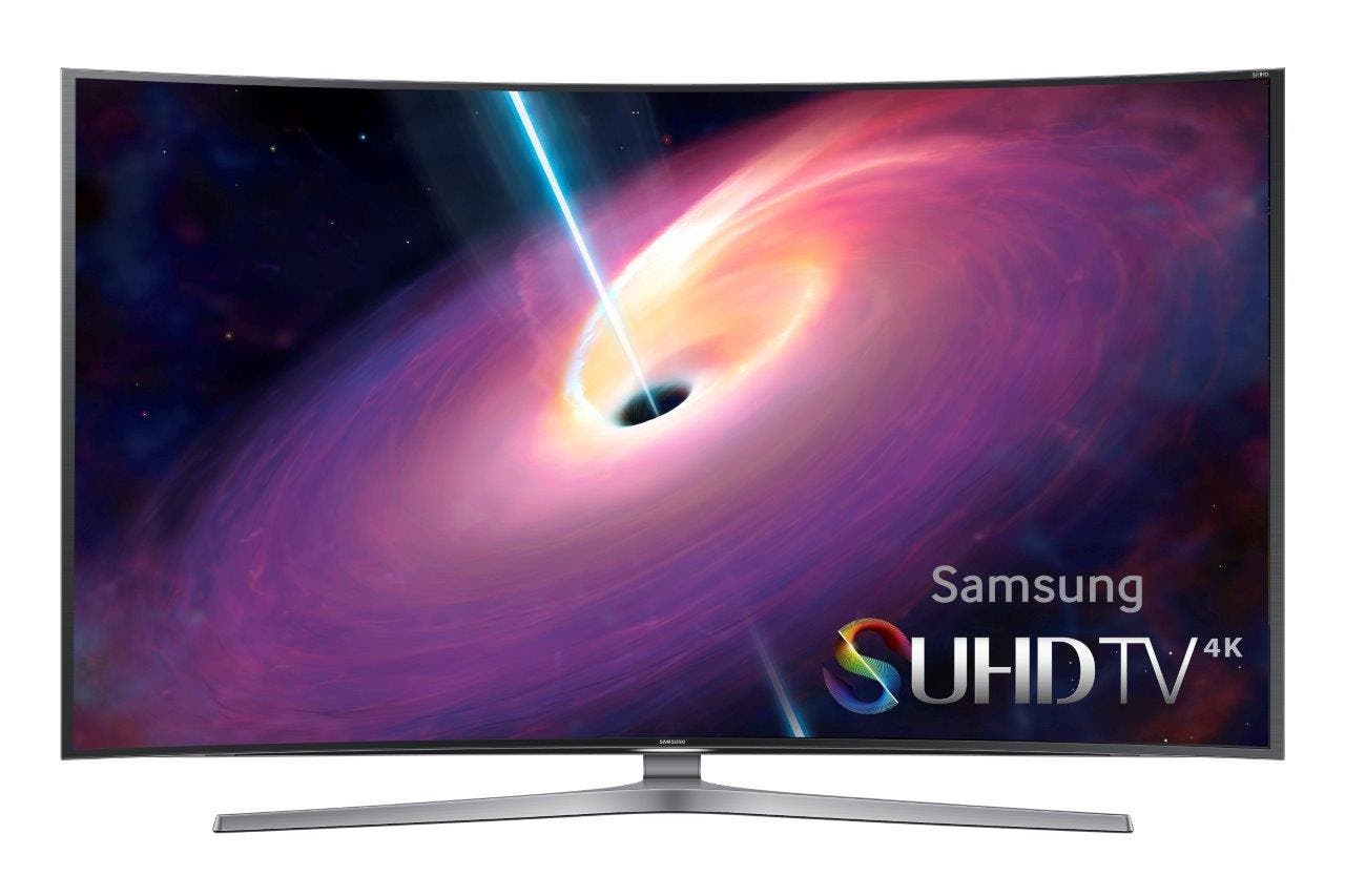 Samsung Electronics UN65JS9000 65" (64.5" Diag.) JS9000 Series 4K SUHD Curved Sma...