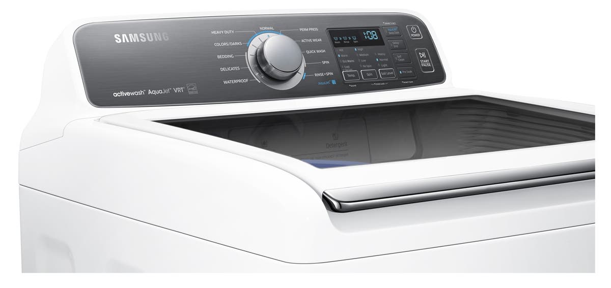 Samsung WA48J7700AW 27 Inch Top Load Washer