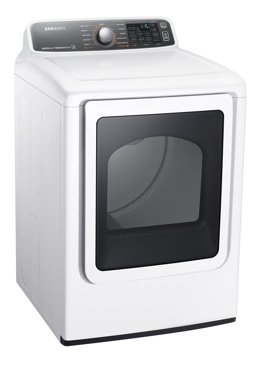 Samsung DV48J7700EW Dv7700 7.4 Cu. Ft. Electric Dryer: White