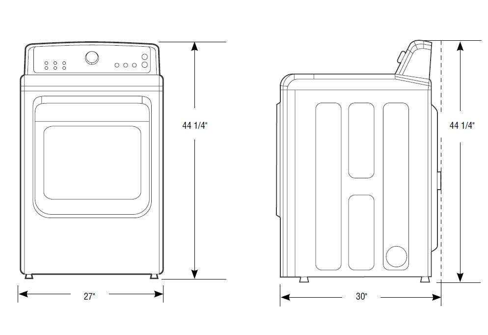 Samsung DV48J7700EW White