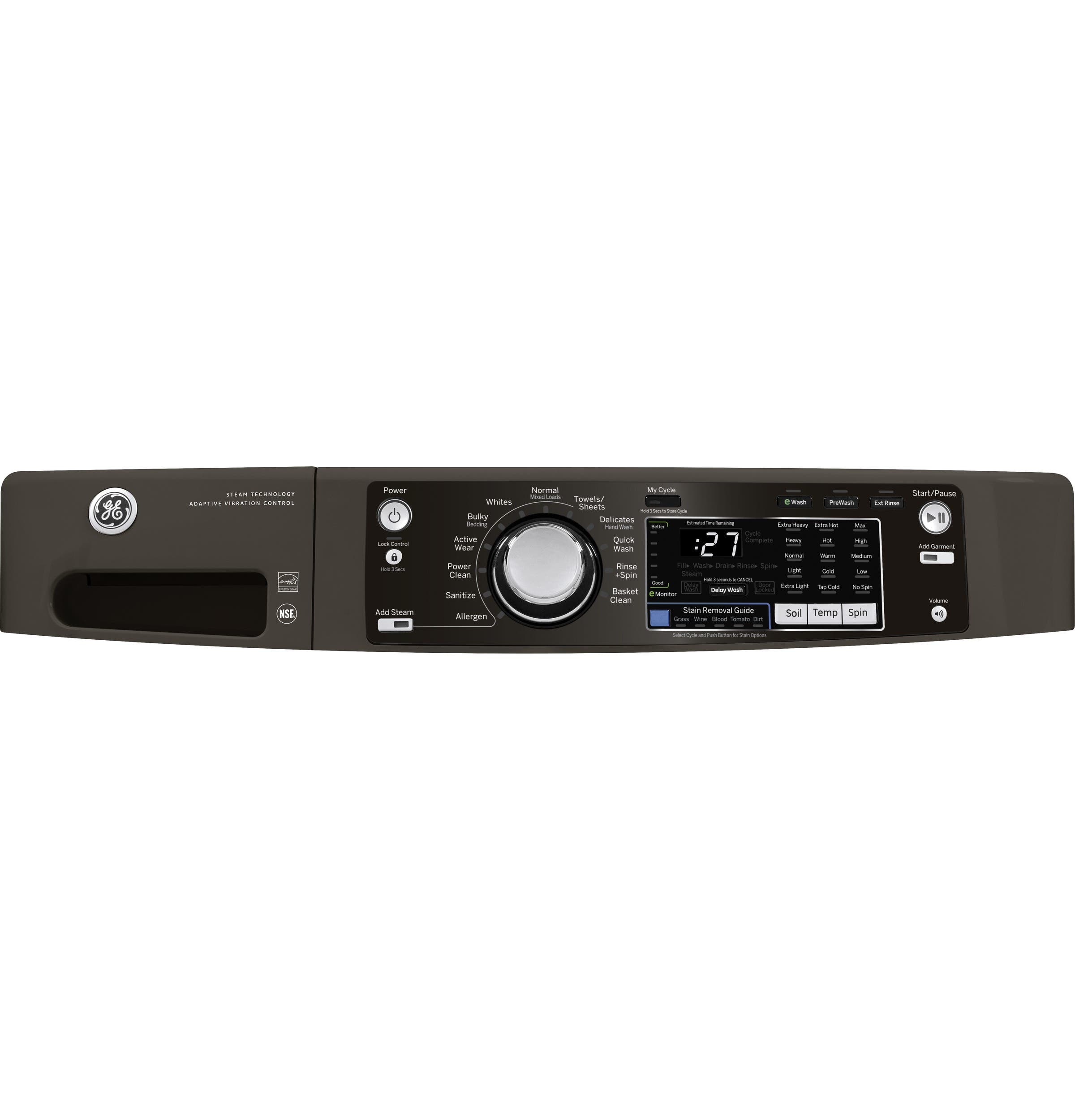 GE GFWR2705HMC Metallic Carbon