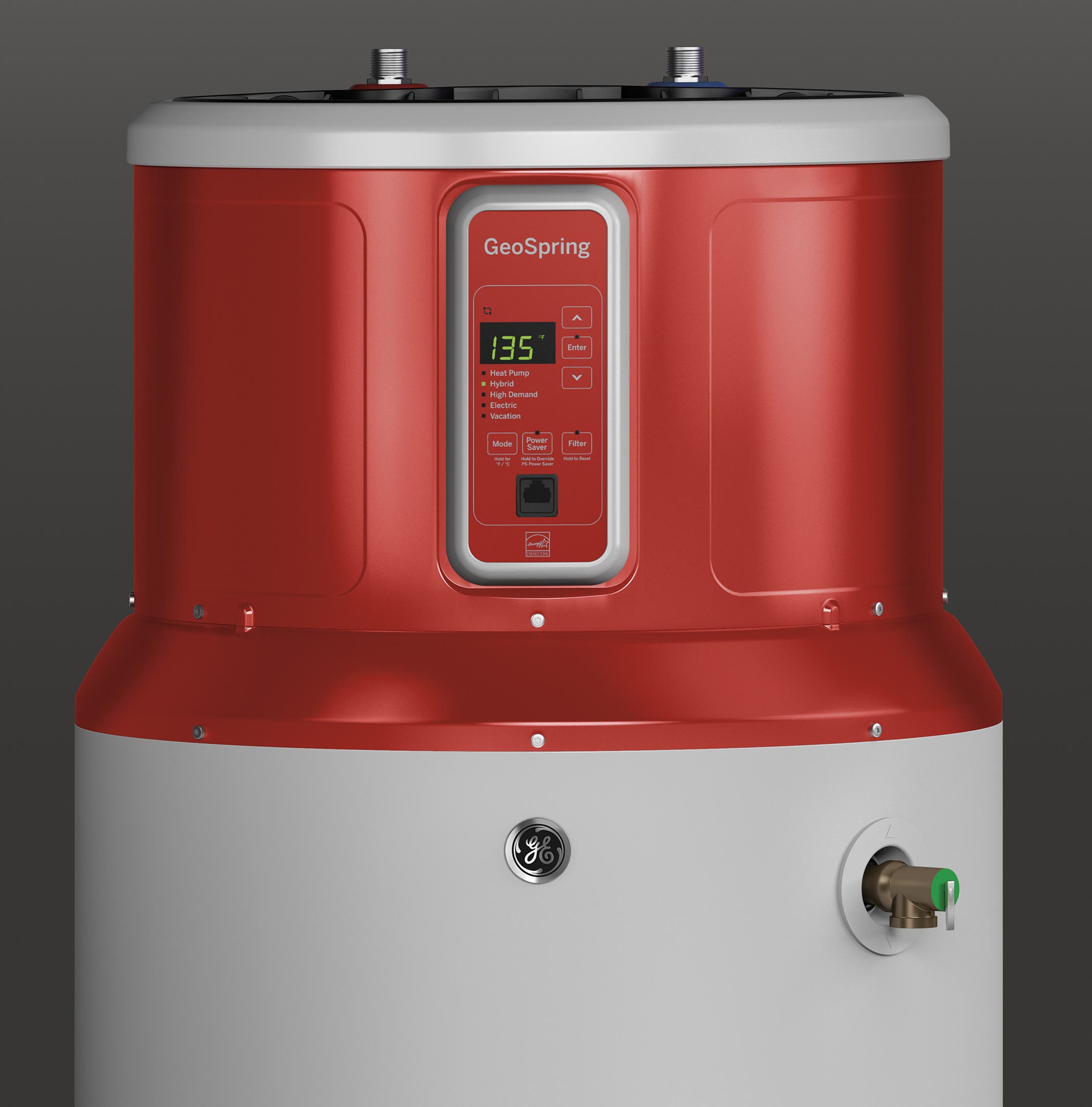 GE GEH80DFEJSR 25 Inch Hybrid Electric Water Heater