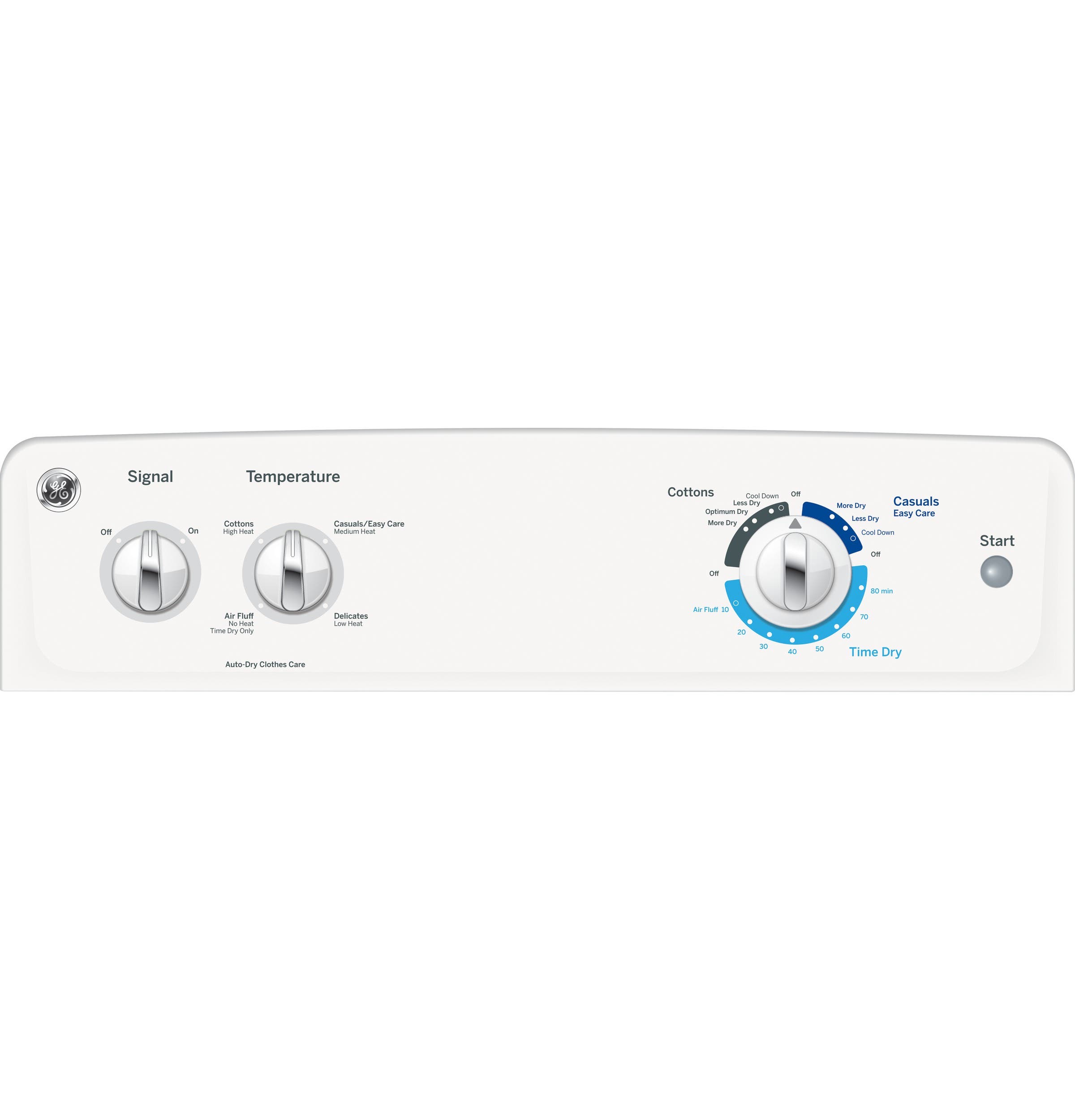 GE GTX18GSSJWW 27" Gas Dryer