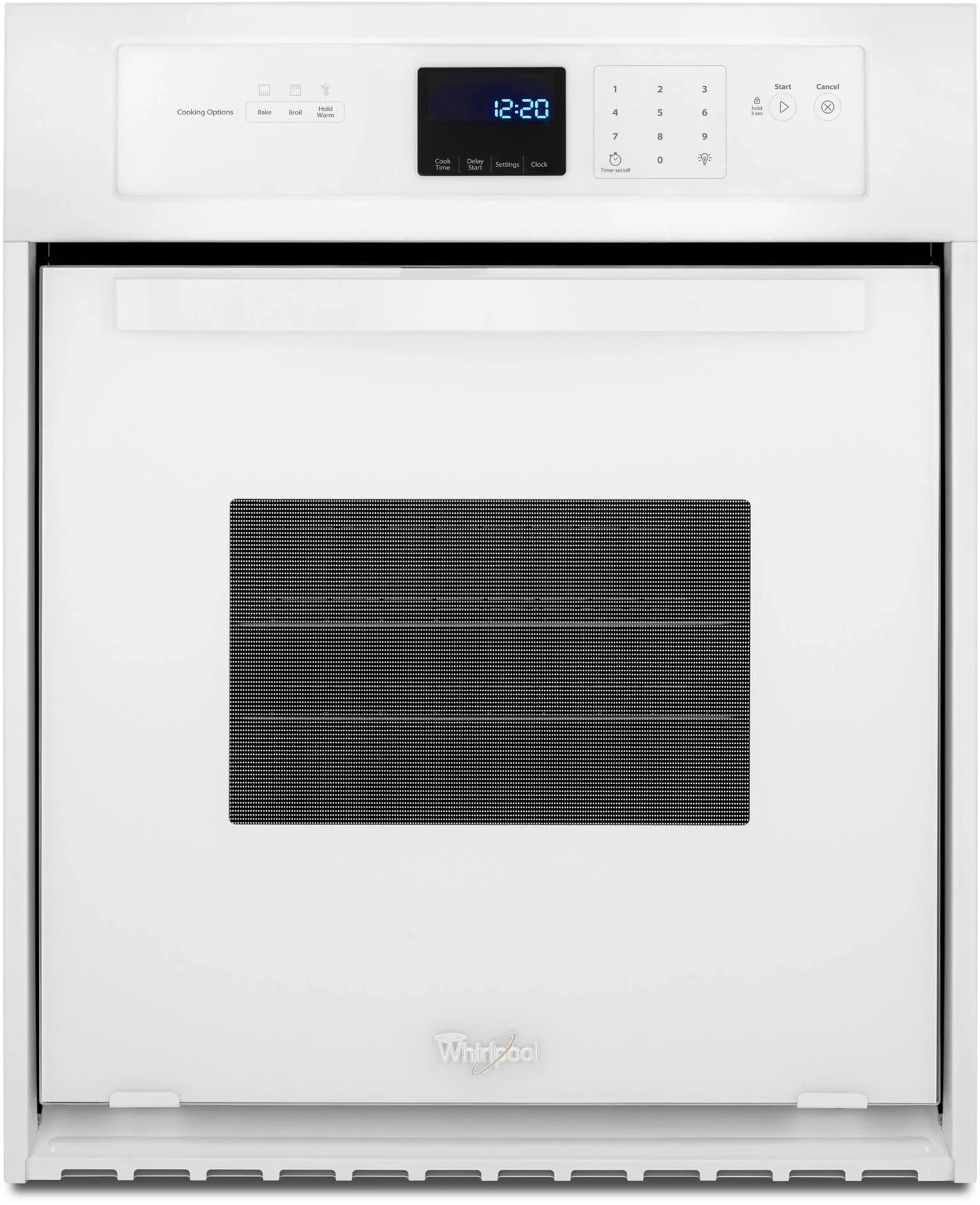 Whirlpool WOS11EM4EW 24 Inch Electric Single Wall Oven with 3.1 cu. ft