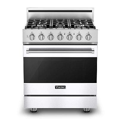 Viking RVDR33015BWH White, Natural Gas