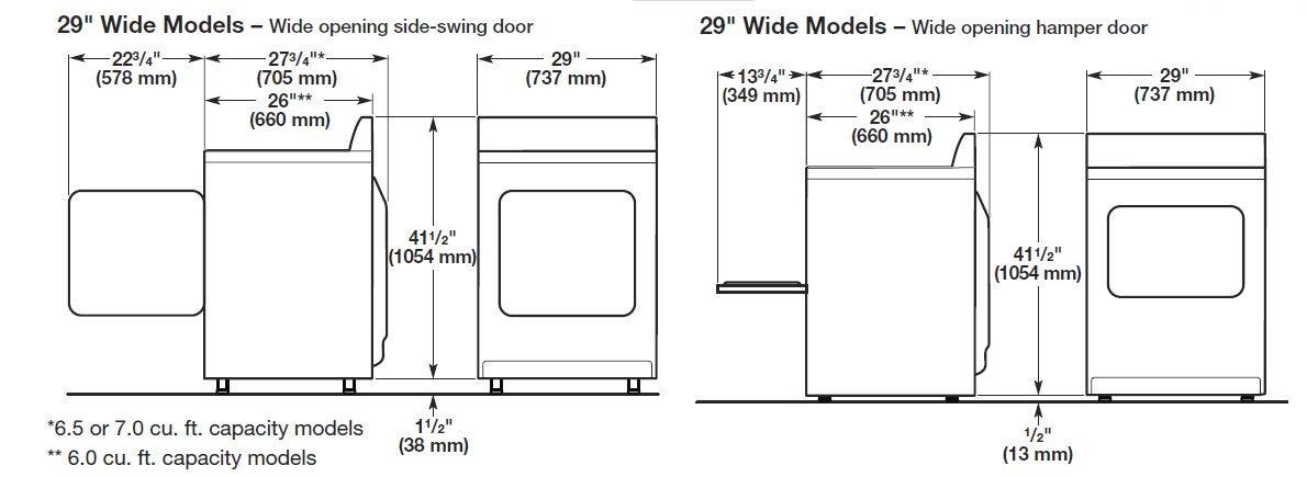 Whirlpool WED4995EW White