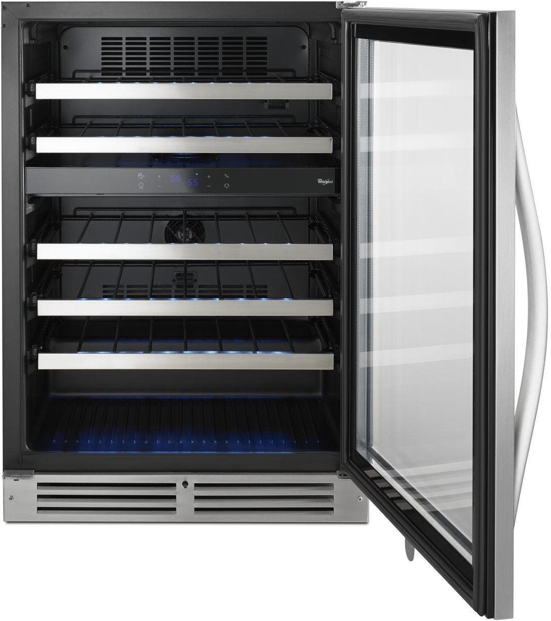 Whirlpool WUW55X24DS 24" Under Counter Wine Center