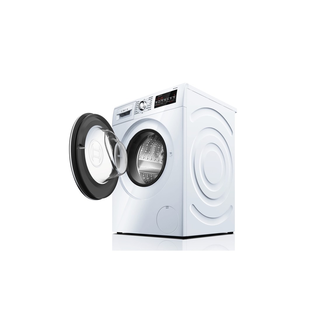 Bosch WAT28402UC 800 Series Washer: White/chrome Plesser's