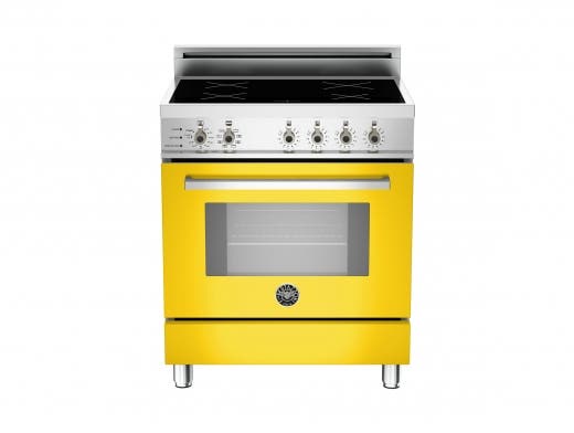 Bertazzoni PRO304INSGI Giallo Yellow, Self Clean, Telescopic Glide Rack