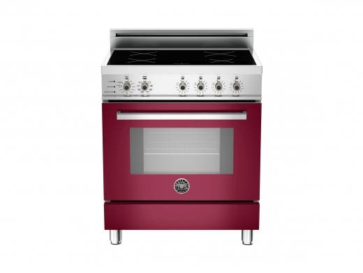 Bertazzoni PRO304INSVI Vino Burgundy, Self Clean, Telescopic Glide Rack