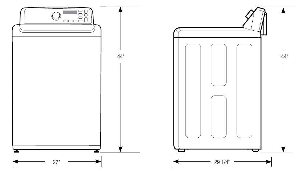 Samsung WA40J3000AW White