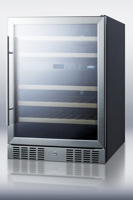 Summit SWC546LBI 24" Undercounter Dual-Zone Wine Storage