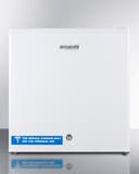 19 Inch, 1.4 cu. ft. Compact Medical Freezer with Removable Wire Shelf, Manual Defrost, Adjustable Thermostat and Factory Installed Lock