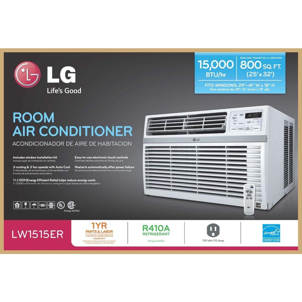 LG LW1515ER 15,000 BTU Room Air Conditioner