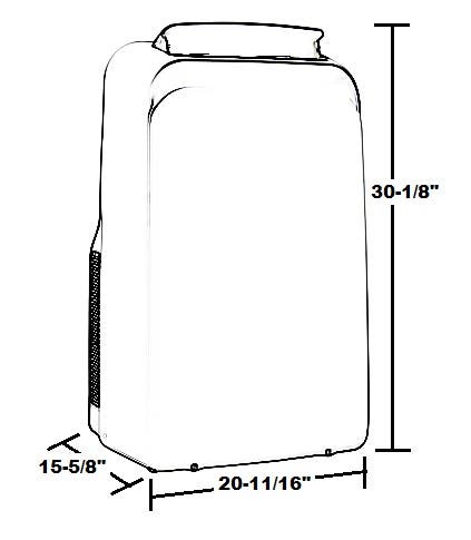 Danby DPA120B1WB 12,000 BTU Portable Air Conditioner