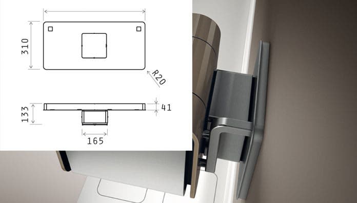 Elica KIT0038778 Back Outlet Ducting Kit
