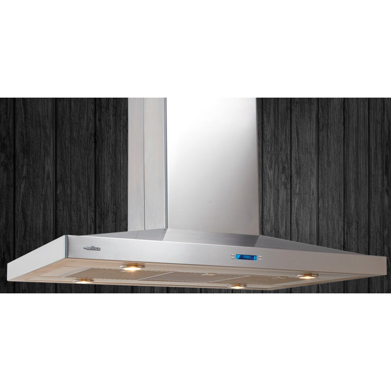 Elica ESL636S2Island Chimney Hood with 600 CFM Internal Blower, 3...