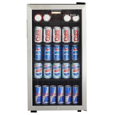 Danby DBC120BLS Black On Stainless