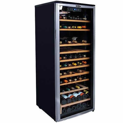 Danby DWC612BLP Black with Platinum Door Trim
