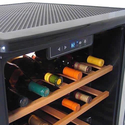 Danby DWC612BLP Black with Platinum Door Trim