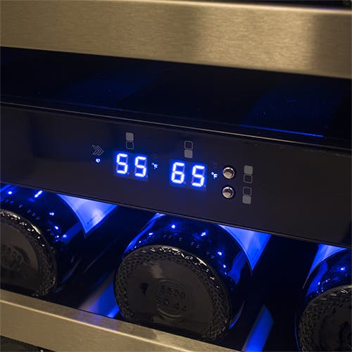 Danby DWC518BLS Black with Stainless Steel