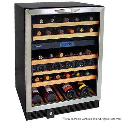 Danby DWC513BLS Black with Stainless Steel Door Trim