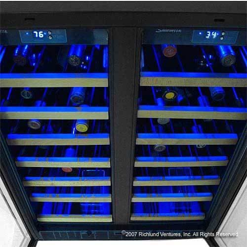 Danby DWC2121BLS Black with Stainless Steel Door Trim