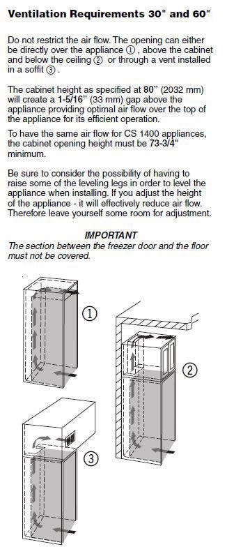 Liebherr CS1660L Left Hand Door Swing