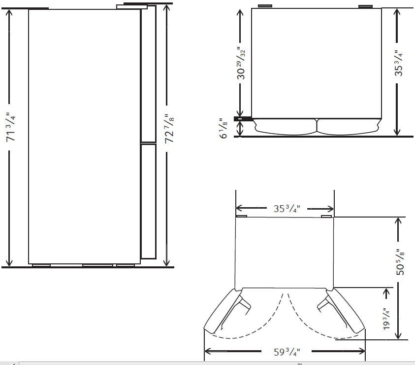 Samsung RF34H9960S4 Stainless Steel