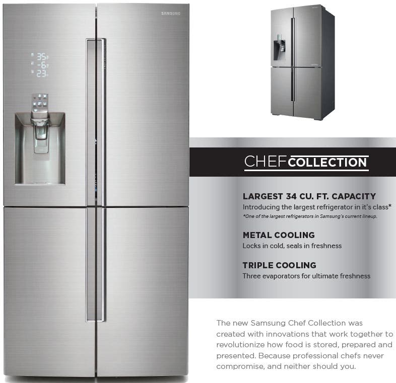 Samsung RF34H9960S4 Stainless Steel