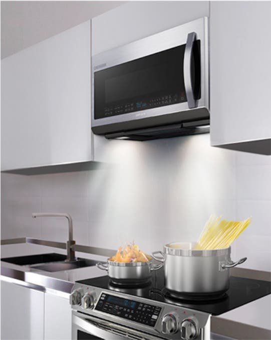 Samsung ME21H9900AS 2.1 cu. ft. Over-the-Range Microwave Oven