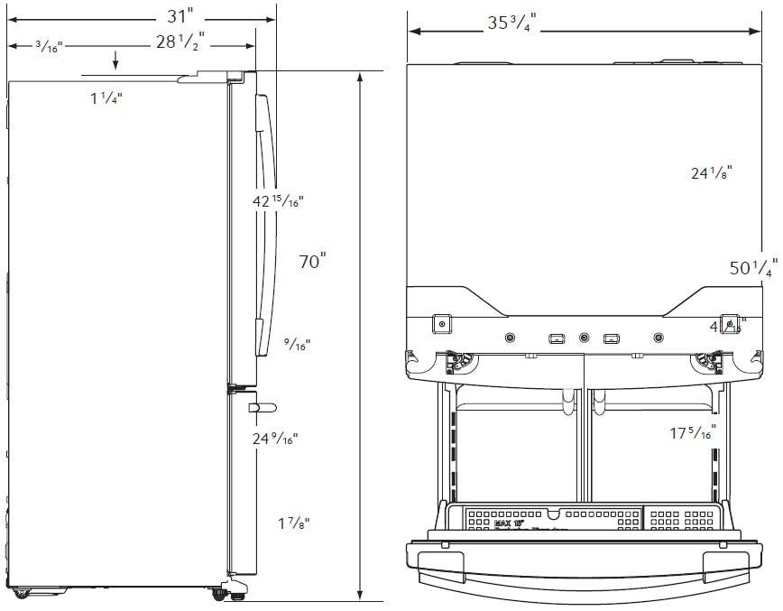 Samsung RF23HSESBSR Stainless Steel