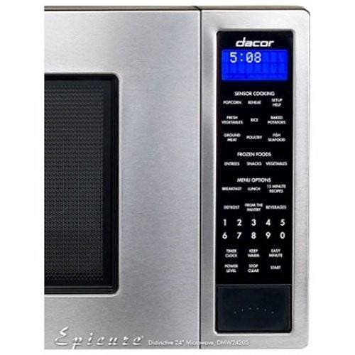 Dacor DMW2420B Black Glass