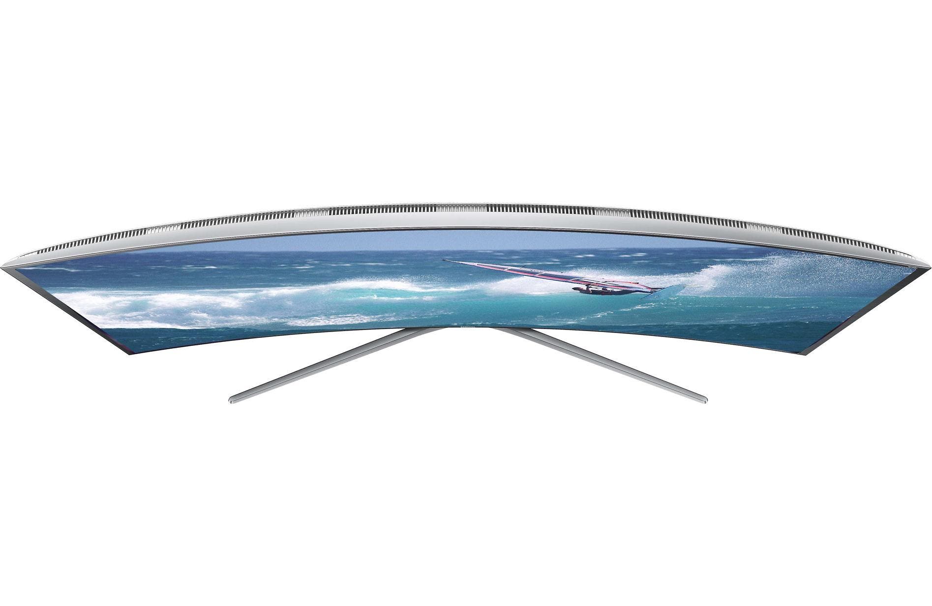 Samsung Electronics UN55JS9000 55" Silver SUHD 4K Curved 3D LED Smart HDTV
