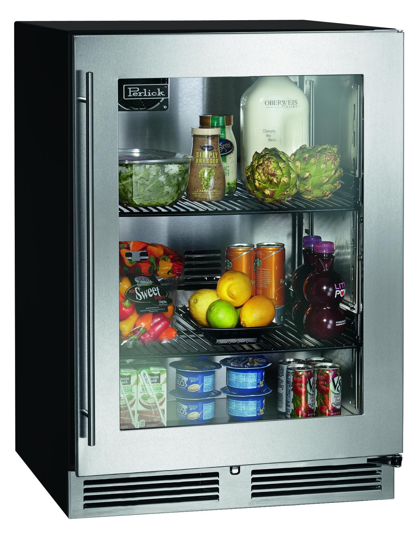 Perlick HC24RB33R Stainless Steel-Glass, Right Hinge Door Swing