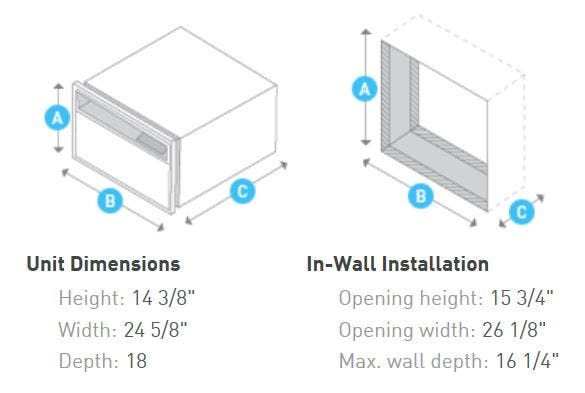 Friedrich UE08D11C 8,000 BTU Thru-the-Wall Air Conditioner