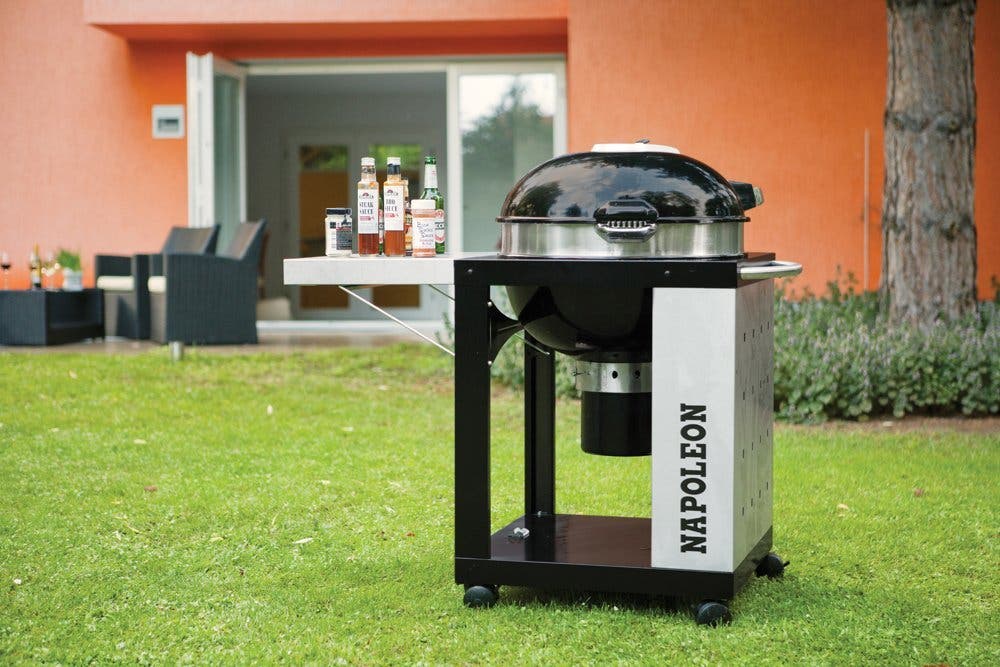 Napoleon NK22CKC 22.5 Inch Freestanding Charcoal Grill