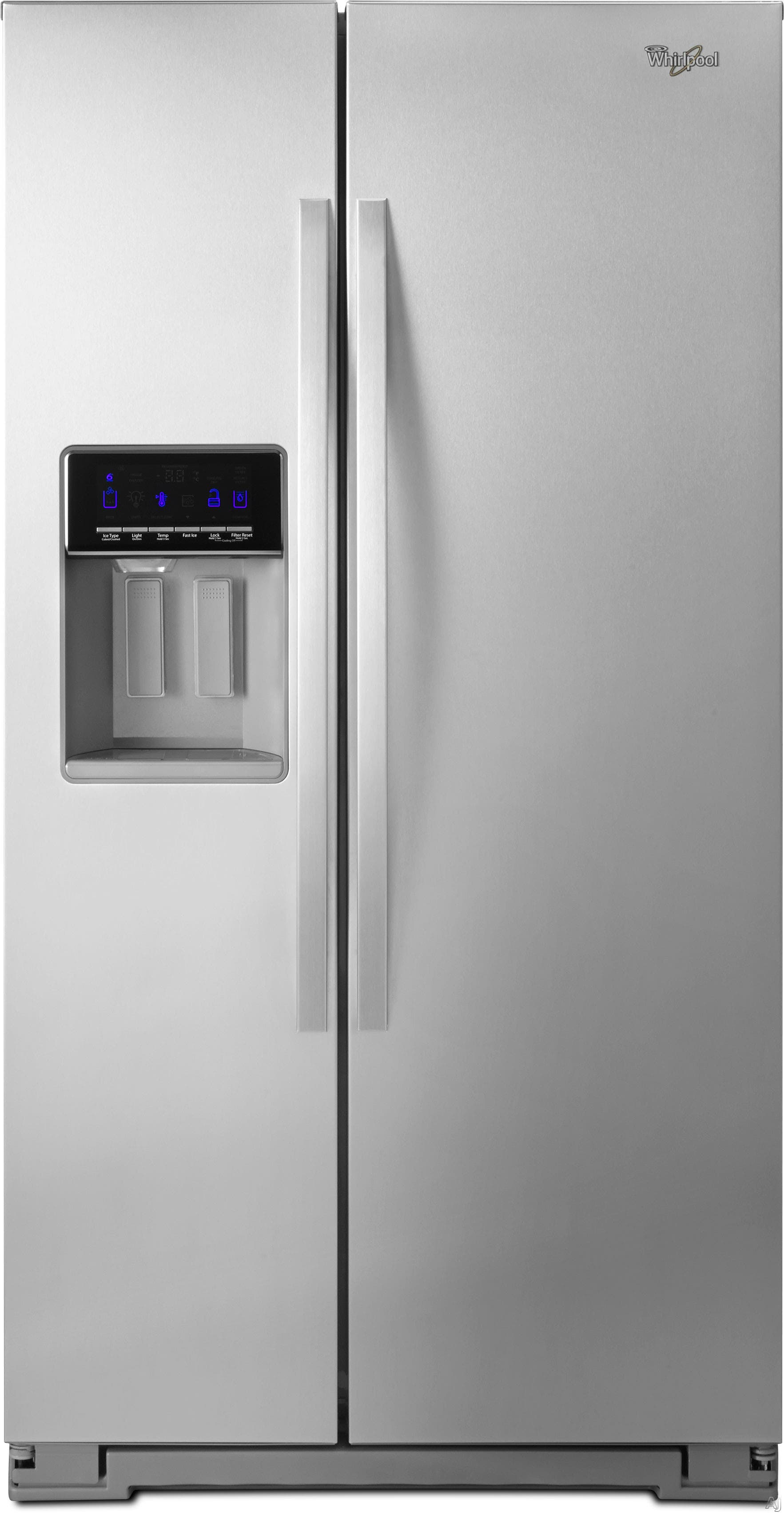 Whirlpool WRS571CIDM Monochromatic Stainless Steel