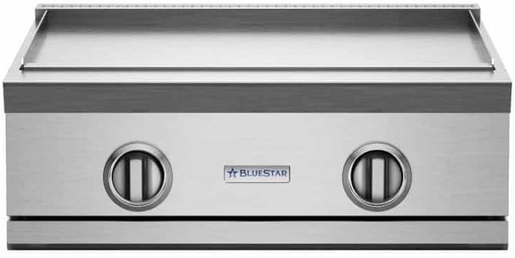 Bluestar RGTNB24GV2 24 Inch Gas Griddle Rangetop with 1 Burner: Stainl...