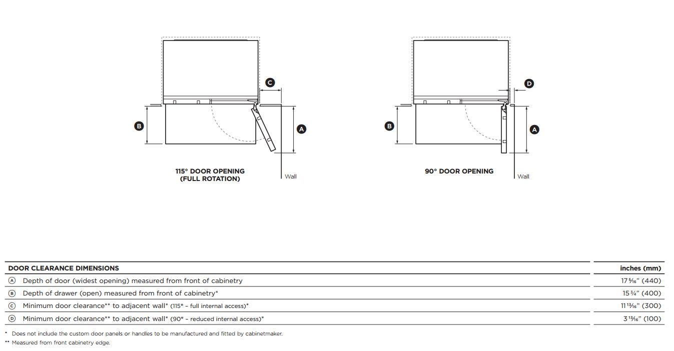 Fisher Paykel RS36A72J1 Panel Ready