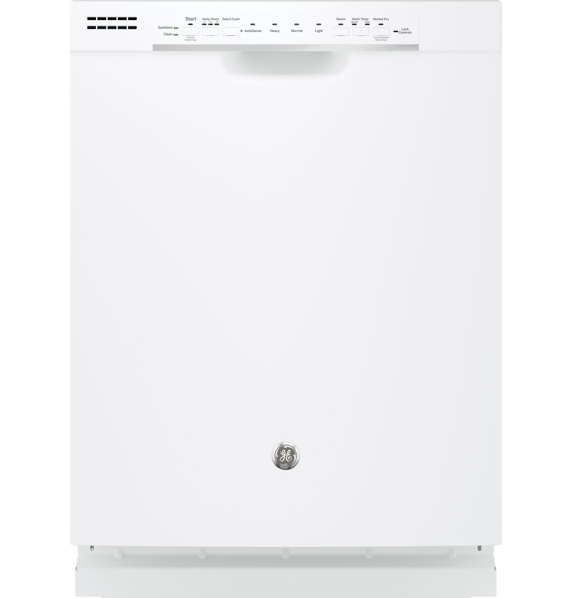 GE GDF520PGJWW 24 Inch Built-In Dishwasher White | Plesser's