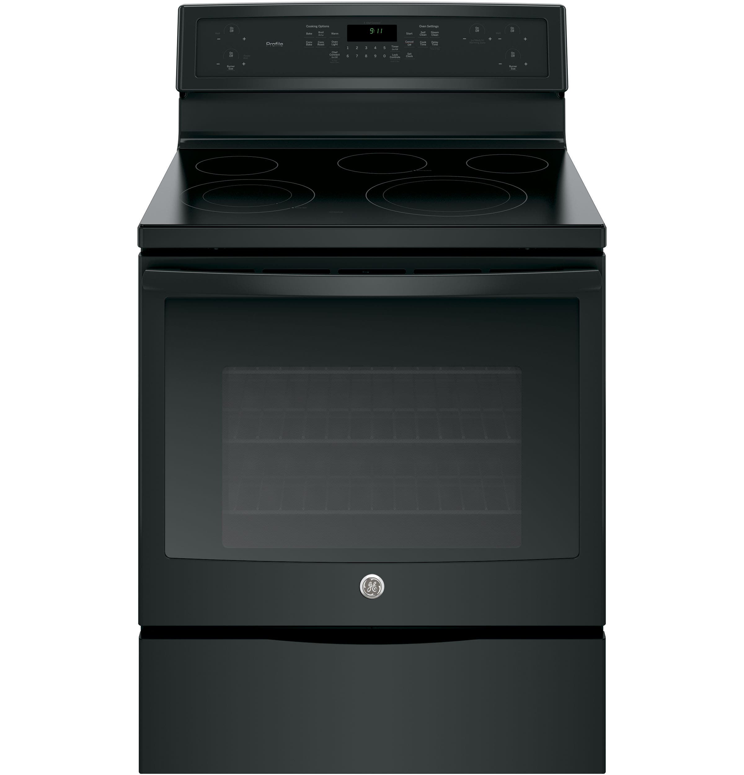 GE PB911DJBB Black