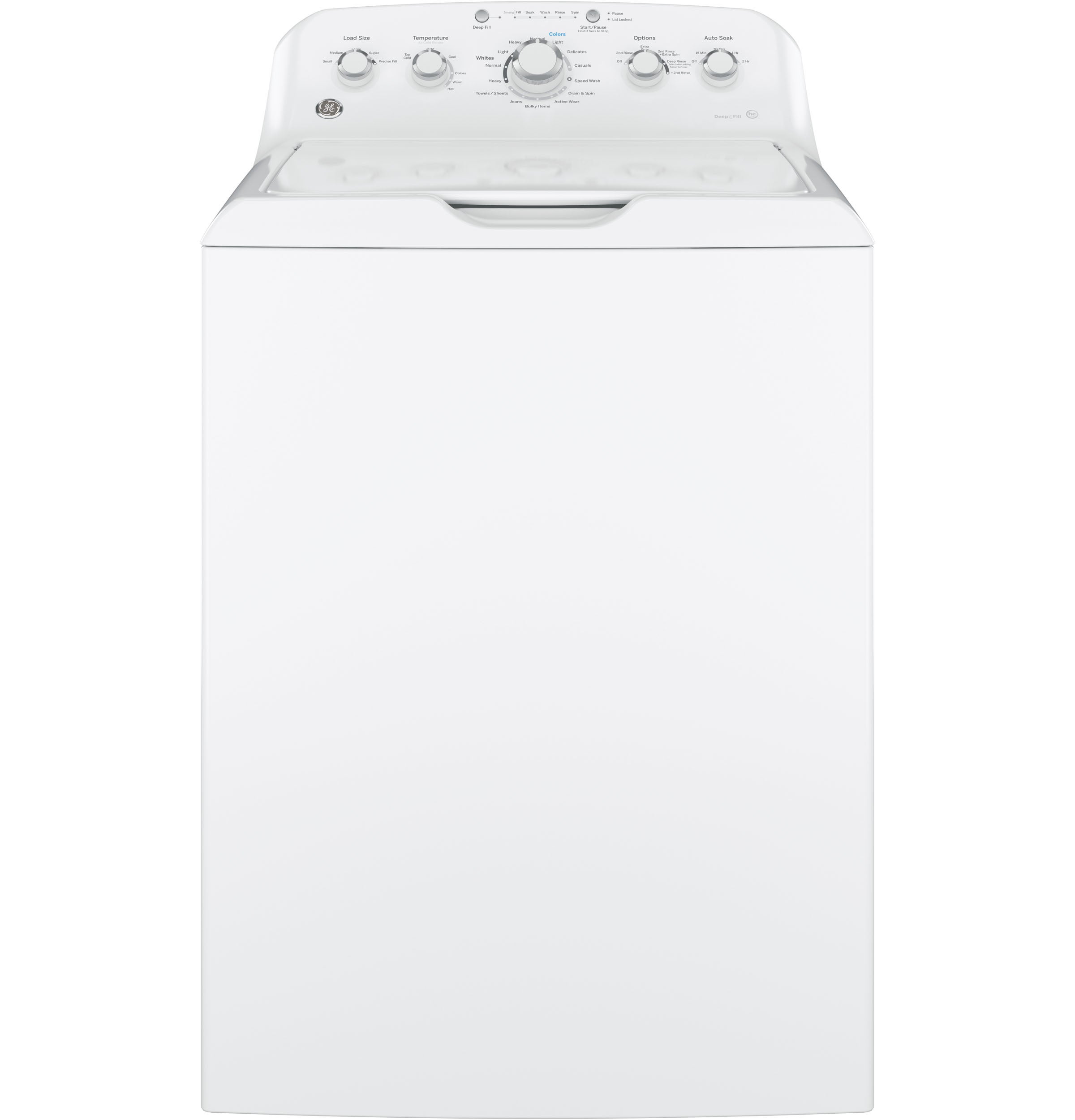 GE GTW460ASJWW 27 Inch, 4.2 Cu. Ft. Capacity Washer White