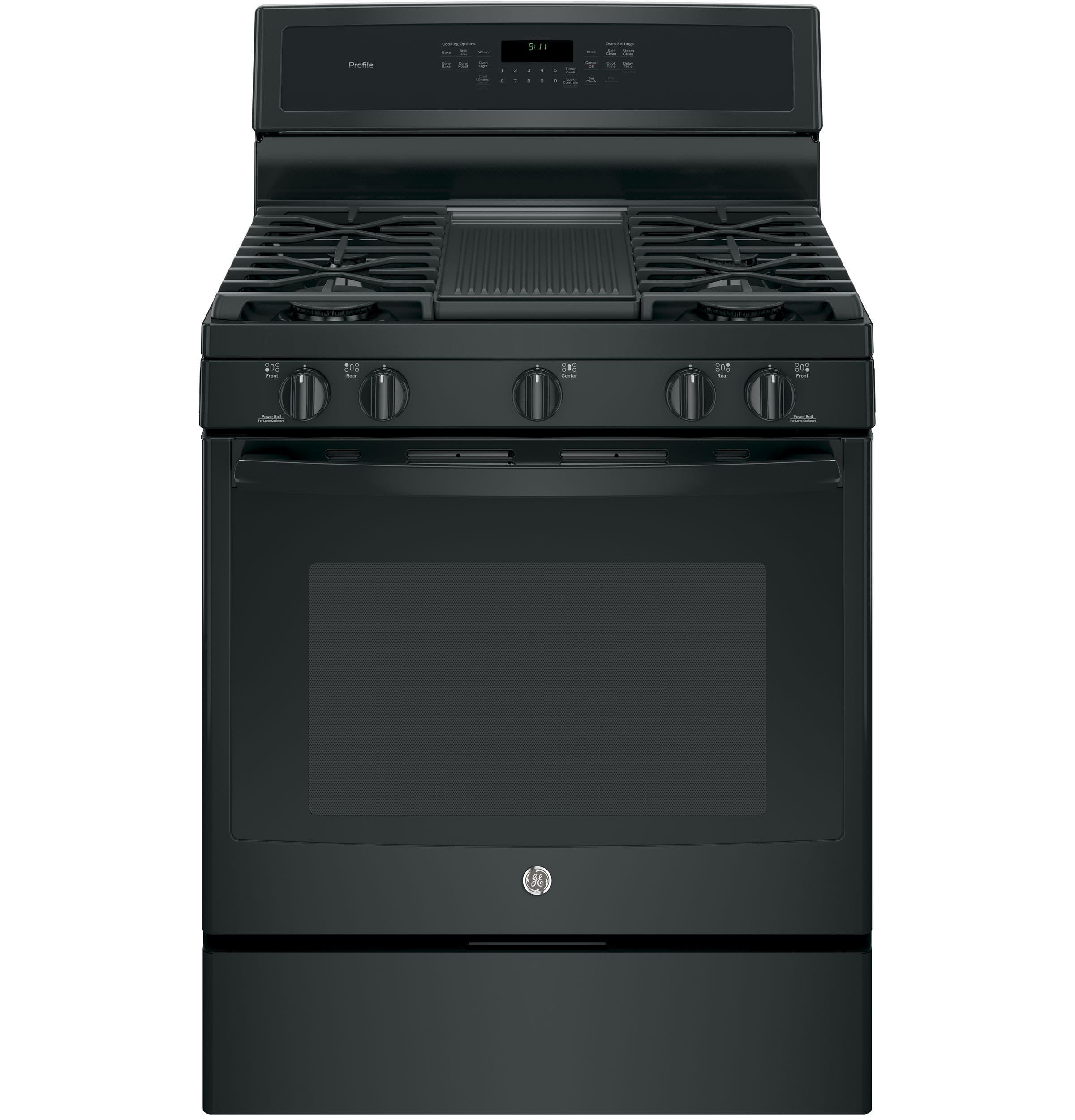 GE PGB911DEJBB Black