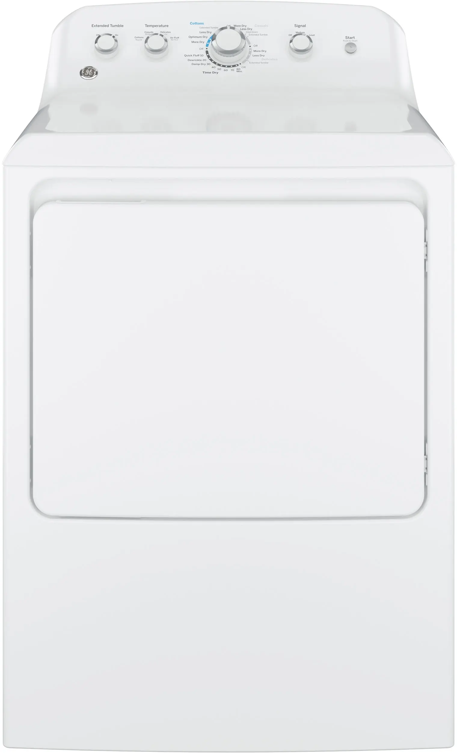 GE GTD42GASJWW White