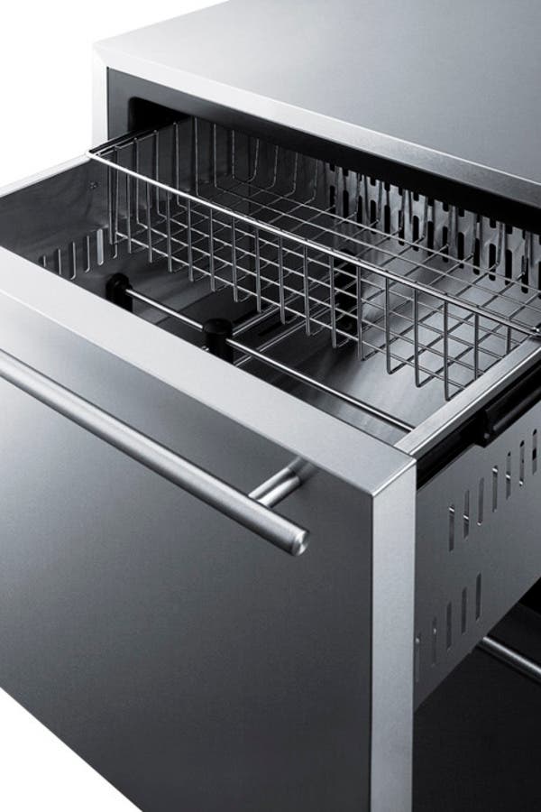 Summit SPR626OS2D 24" Outdoor Refrigerator Drawers